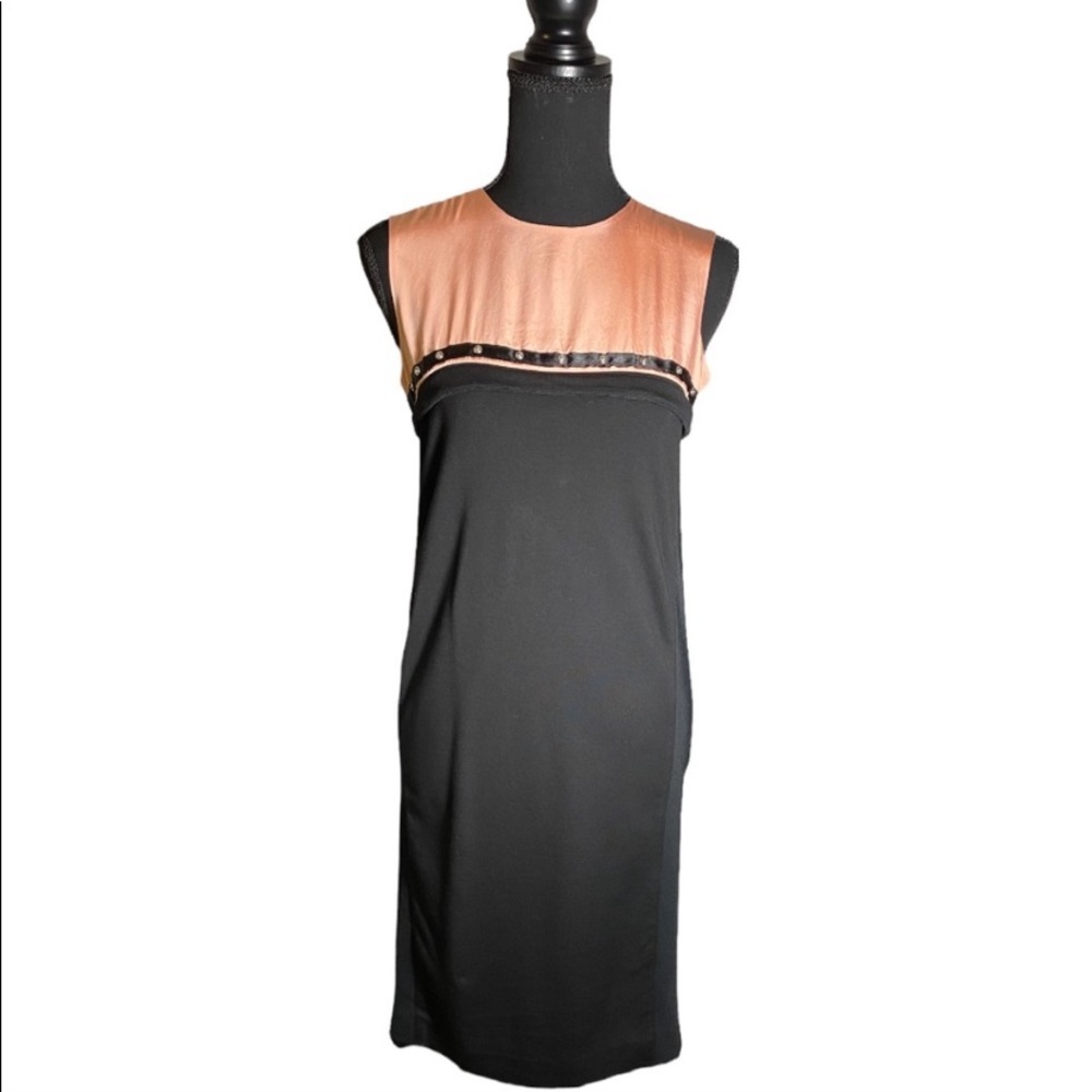 Belenciaga studded block dress